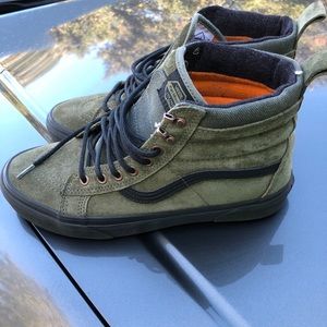 Vans Sk8-Hi Olive Suede